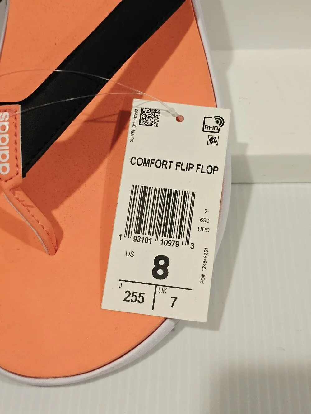 Adidas Women's Comfort Flip Flops Size 8